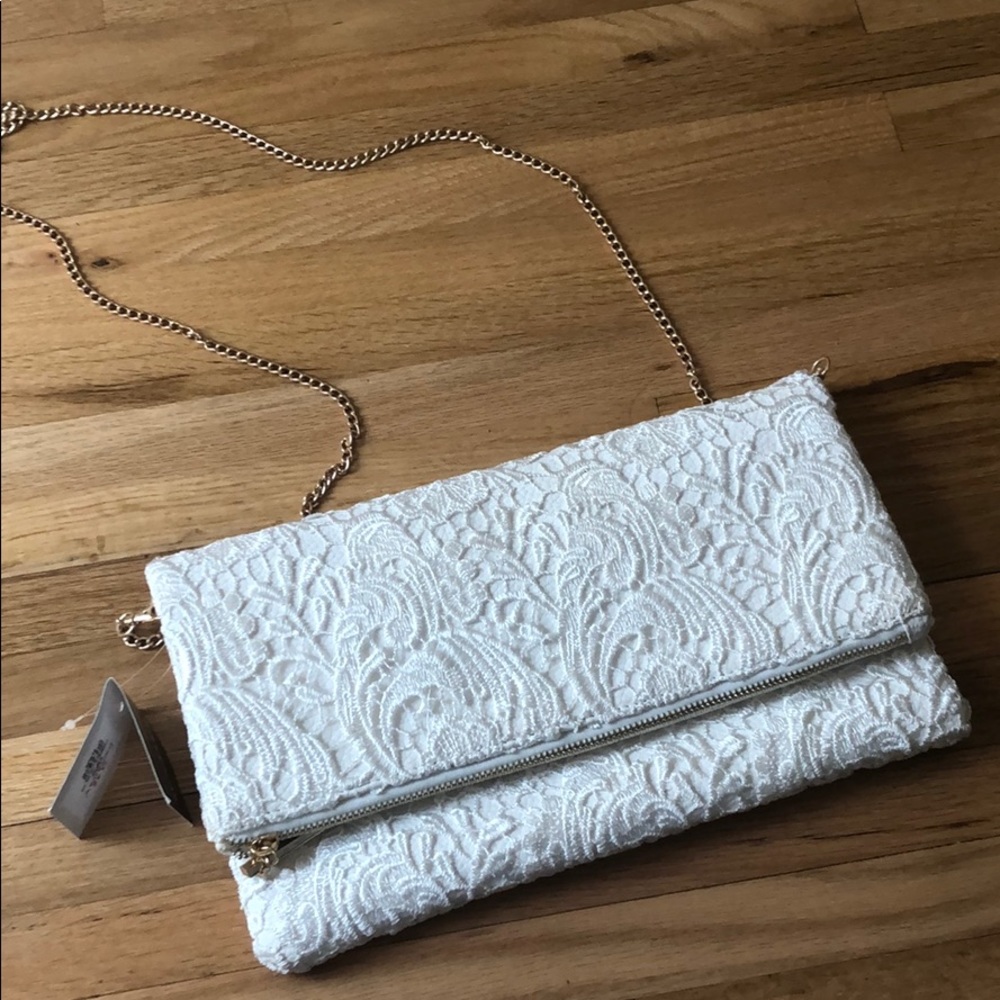 Lace crossbody